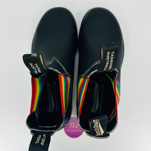 Blundstone 2105 Rainbow Black Leather Chelsea Boots Size 3.5 UK/ 6.5 US Women's - Picture 8 of 11